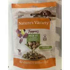 Nature's Variety Toppers Liofilizada para cães Borrego